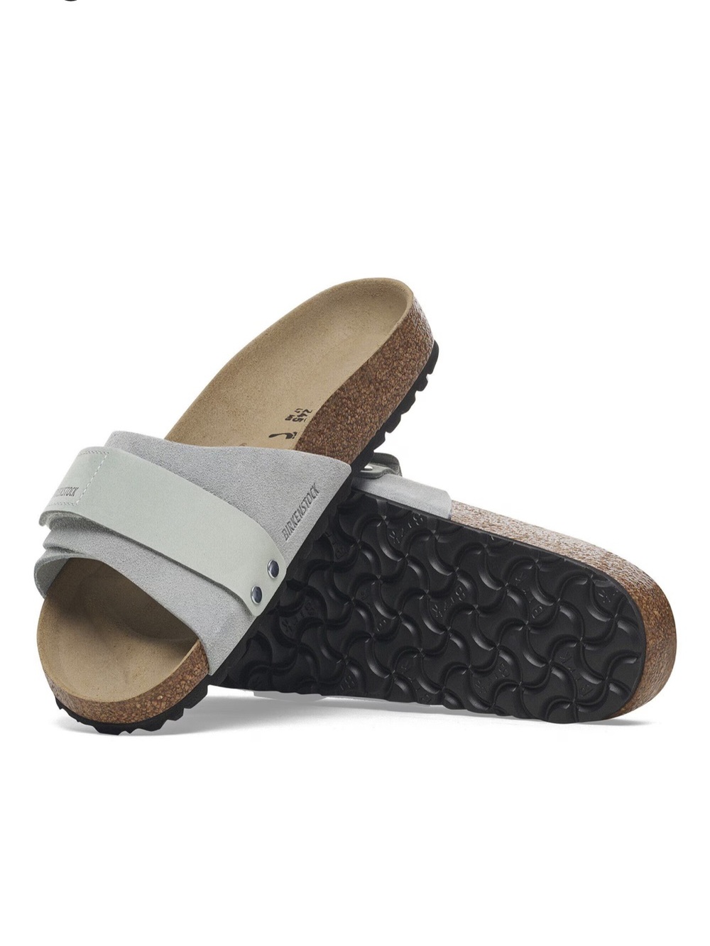 Birkenstock Women’s Oita Suede Leather Sandal - Sage Color Size 10 NWOT - Picture 3 of 12